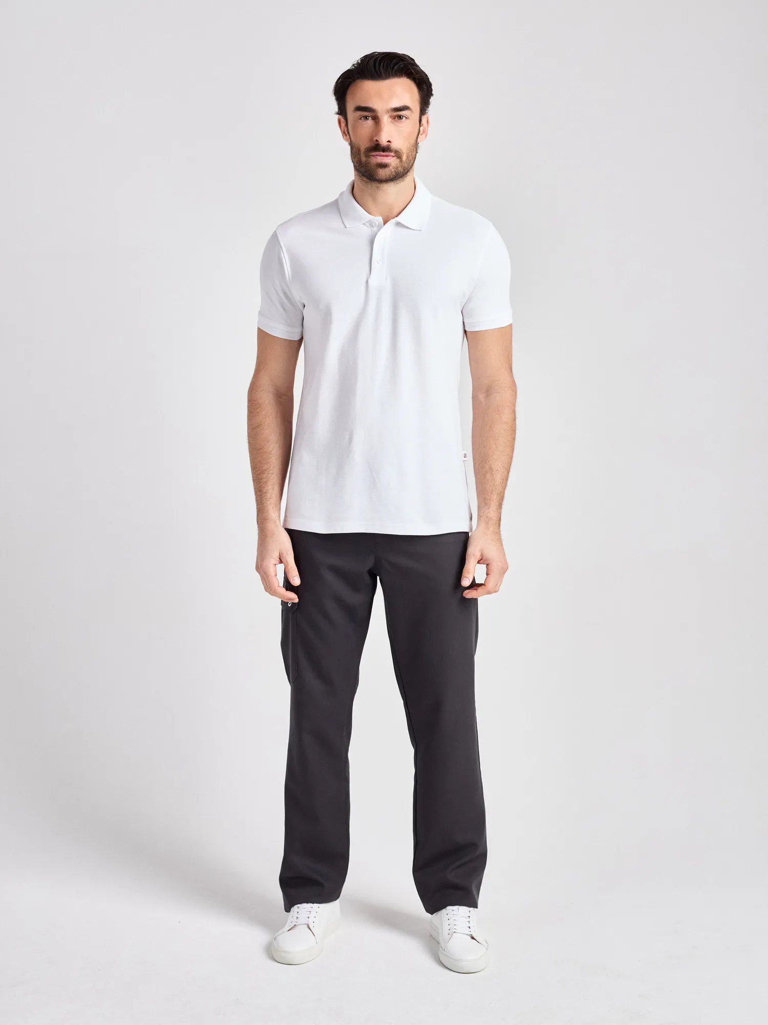 Iseo Man - Poloshirt - weiß